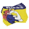 thumbnail image 1 of Ambesonne Unicorn Place Mats Set of 4, Unicorn with Polka Dot, Standard Size, Multicolor, 1 of 6