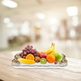 thumbnail image 4 of OFFIGAM Resin Serving Platter Dessert Serving Tray Dining Room Hotel Tea Cup Tray, 4 of 11
