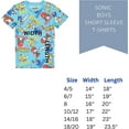 thumbnail image 3 of Sonic The Hedgehog Boys Short Sleeve T-Shirt - Little and Big Boy Sizes 4-20, 3 of 4