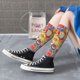 thumbnail image 5 of Balery Boho Cute Owls Calcetines novedosos Calcetines deportivos Calcetines hasta la rodilla Calcetines de algodón Calcetines originales y geniales, 5 of 6