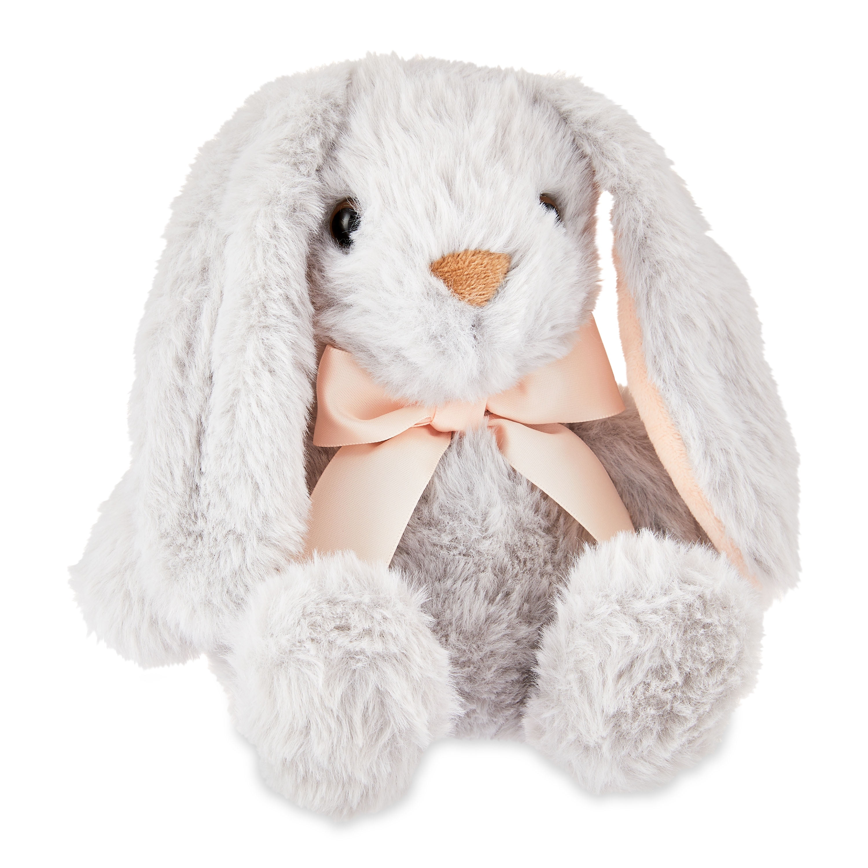 "Way to Celebrate! Easter 7-Inch Small Sitting Bunny, Grey"