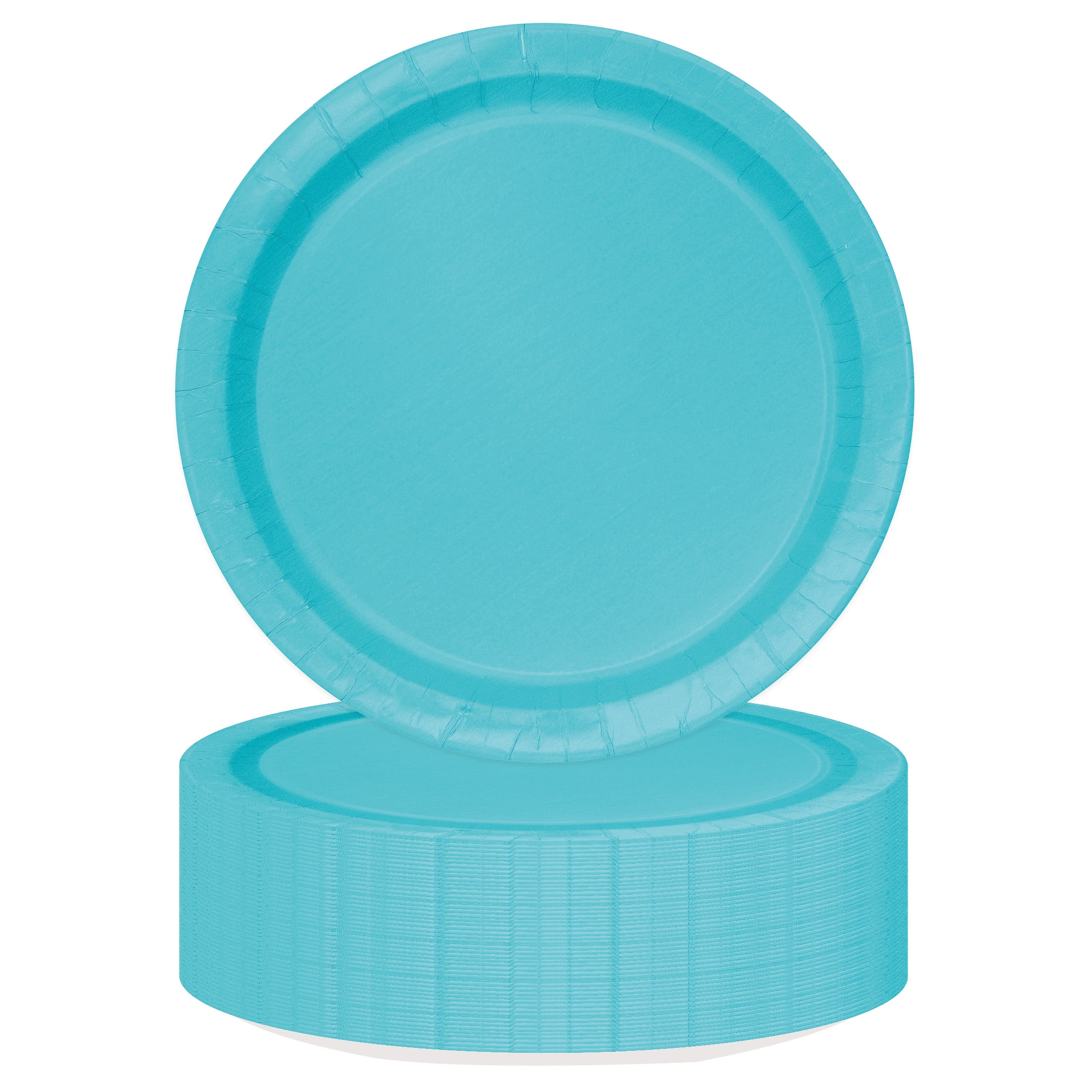 (3 pack) 70CT 7IN Teal Dessert Paper Plates by Way To Celebrate