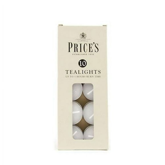 Prices Tealight Candles (Pack de 10)