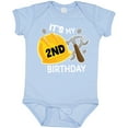 thumbnail image 3 of Inktastic Its My 2nd Birthday with Construction Tools Boys Baby Bodysuit, 3 of 5