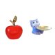 thumbnail image 1 of Estatua,Escultura de fruta artificial,estatua y artesanía,Colección de figuras de cerámica para decoración del hogar,Figura de oso,Bandeja para gatos Bandeja para dulces para gatos Bandeja, 1 of 8