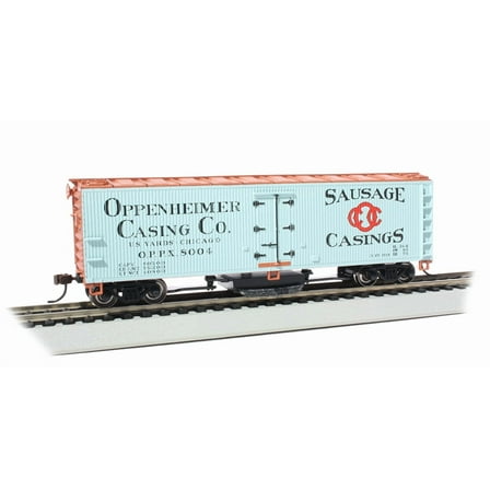 Bachmann Trains - Track Cleaning Reefer Car OPENHEIMER CASING CO. #8004 - HO Scale