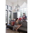 thumbnail image 4 of 3414BZ-Hinkley Lighting-Clarendon - 6 Light Large Open Frame Foyer in Traditional Style - 16 Inches Wide by 33.75 Inches High-Bronze Finish, 4 of 5