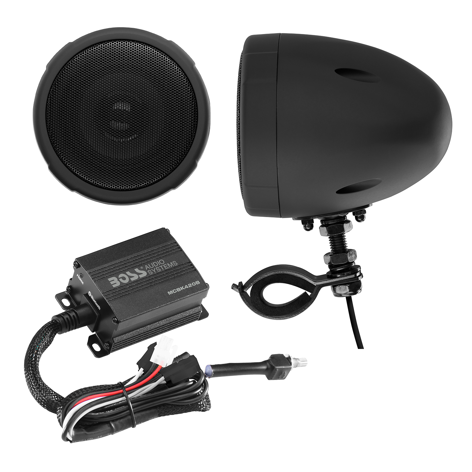 BOSS Audio Systems MCBK420B 3 inch 