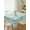 Turquoise, variant on Sky Blue Striped Coastal Table Cloth, Nautical Beach Starfish Shell Waterproof Tablecloth for Rectangle Tables, Reusable Washable Fabric Table Cover for Restaurant Kitchen Dining Tables 52"x70"