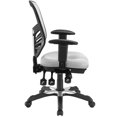 thumbnail image 2 of Pemberly Row Modern Mesh and Fabric Office Chair in Gray Finish, 2 of 6