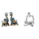 thumbnail image 1 of Figura de elefante,Figuras de elefantes,estatuas,adornos de animales,Escultura coleccionable para dormitorio,decoración del hogar,regalo.,Figura de pensador abstracto,Estatua de pensador, 1 of 8