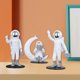 thumbnail image 3 of Estatuilla de astronauta Baoblaze Decoración de escritorio, 3 of 8
