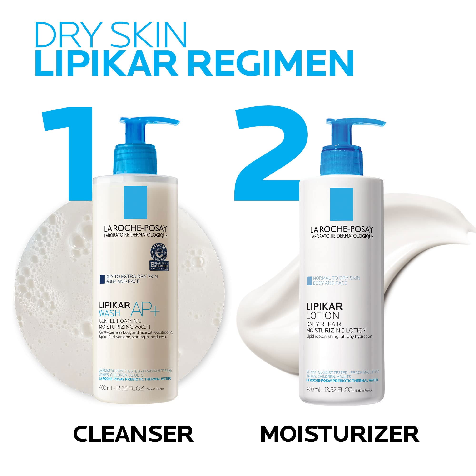 La Roche-Posay Lipikar Body for Normal-Dry Skin 13.5 fl - Walmart.com