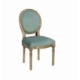 thumbnail image 3 of Heavenly Collection Emerlad & Wood Dining Chair, 3 of 3