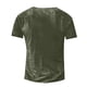 thumbnail image 3 of Men's T-shirt T-shirts Graphic Text Black Military Green Pool Dark Gray 3D Printing Street Casual Short Sleeve Button Down Printed Clothing Basic 4XL, 3 of 3