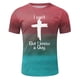 thumbnail image 5 of Playeras Deportivas Para Hombre, Camisa Con Degradado Teñida, Fresca Y Fina, Transpirable, Con Cuello Colgante, 5 of 6