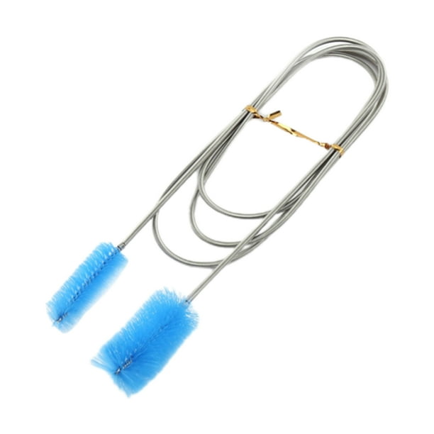 Flexible Drain Brush, Bendable Nylon Cleaner Double Ended Elastic