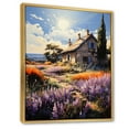 thumbnail image 2 of Designart "Farmhouse Garden Pointillism II" Landscape & Nature Floater Framed Canvas Print, 2 of 7