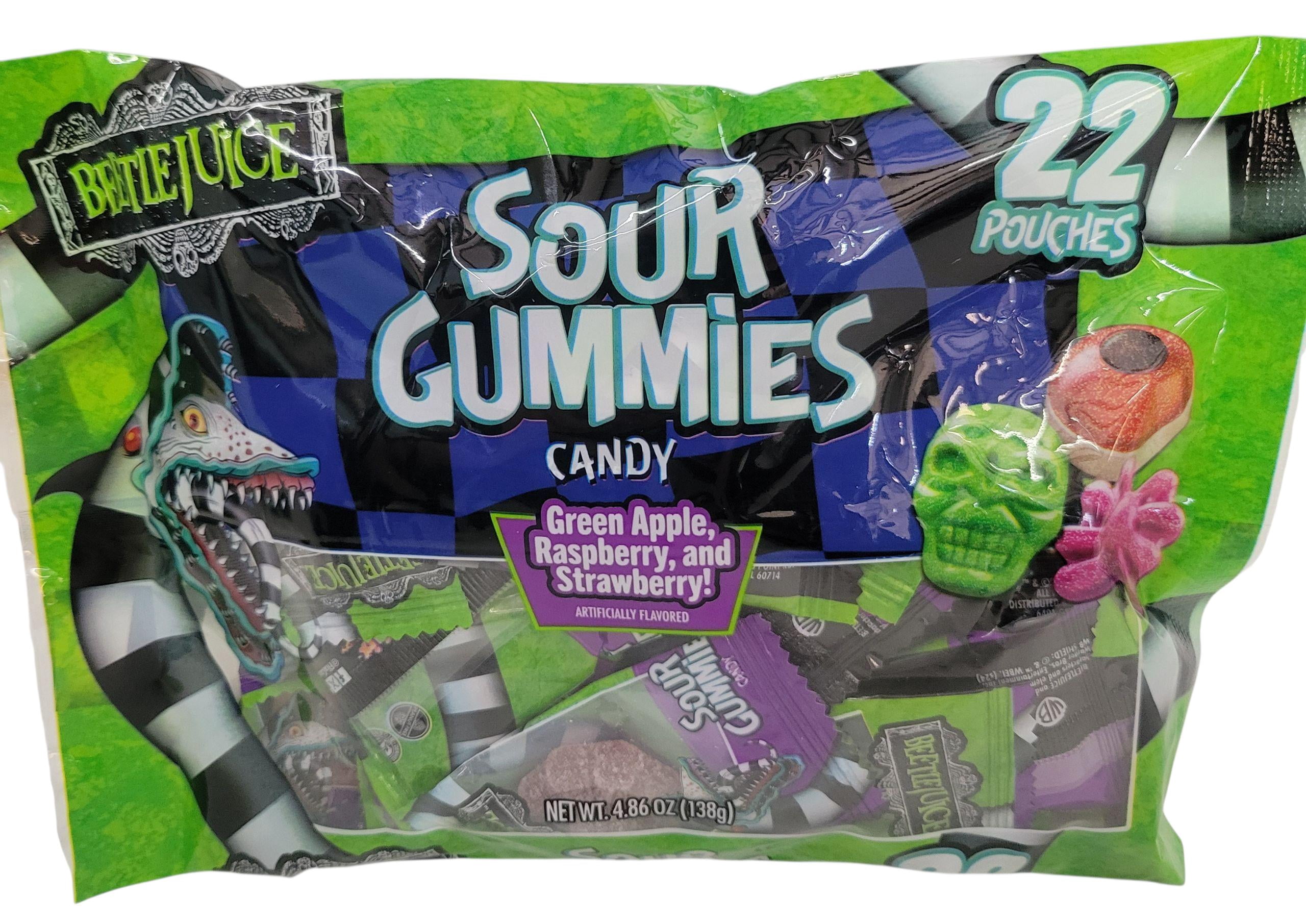 Halloween Edition Beetlejuice Sour Gummies Candy 4.86 oz 2 pack