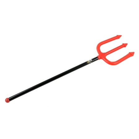 Halloween Plastic Devil Pitch Fork Trident Cosplay Fancy Dress Accessory Props for Party