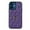 Purple, variant on Dteck Case for iPhone 12 6.1-inch,Shockproof Leather Grid Case 360°Rotatable Ring Holder Kickstand Hybrid Rubber Cover,Black
