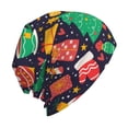 thumbnail image 3 of DouZhe Beanie Hats for Men and Women, Cute Christmas Season Patterns Adult Unisex Knit Hat Winter Warm Skull Cap, 3 of 7