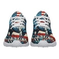 thumbnail image 5 of Patriotic Shoes Horse American flag Print Sneakers Lightweight Comfortable Running Shoes for Men Women White Size 7, 5 of 7