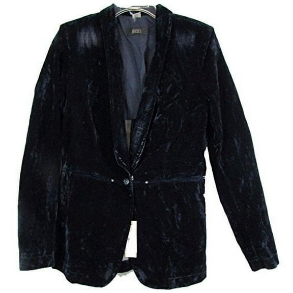 Diesel Womens De-Loiser Blazer Jacket Dark Blue XS