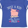 thumbnail image 4 of Inktastic Just a Kid Who Loves Pigs Boys or Girls Toddler T-Shirt, 4 of 5
