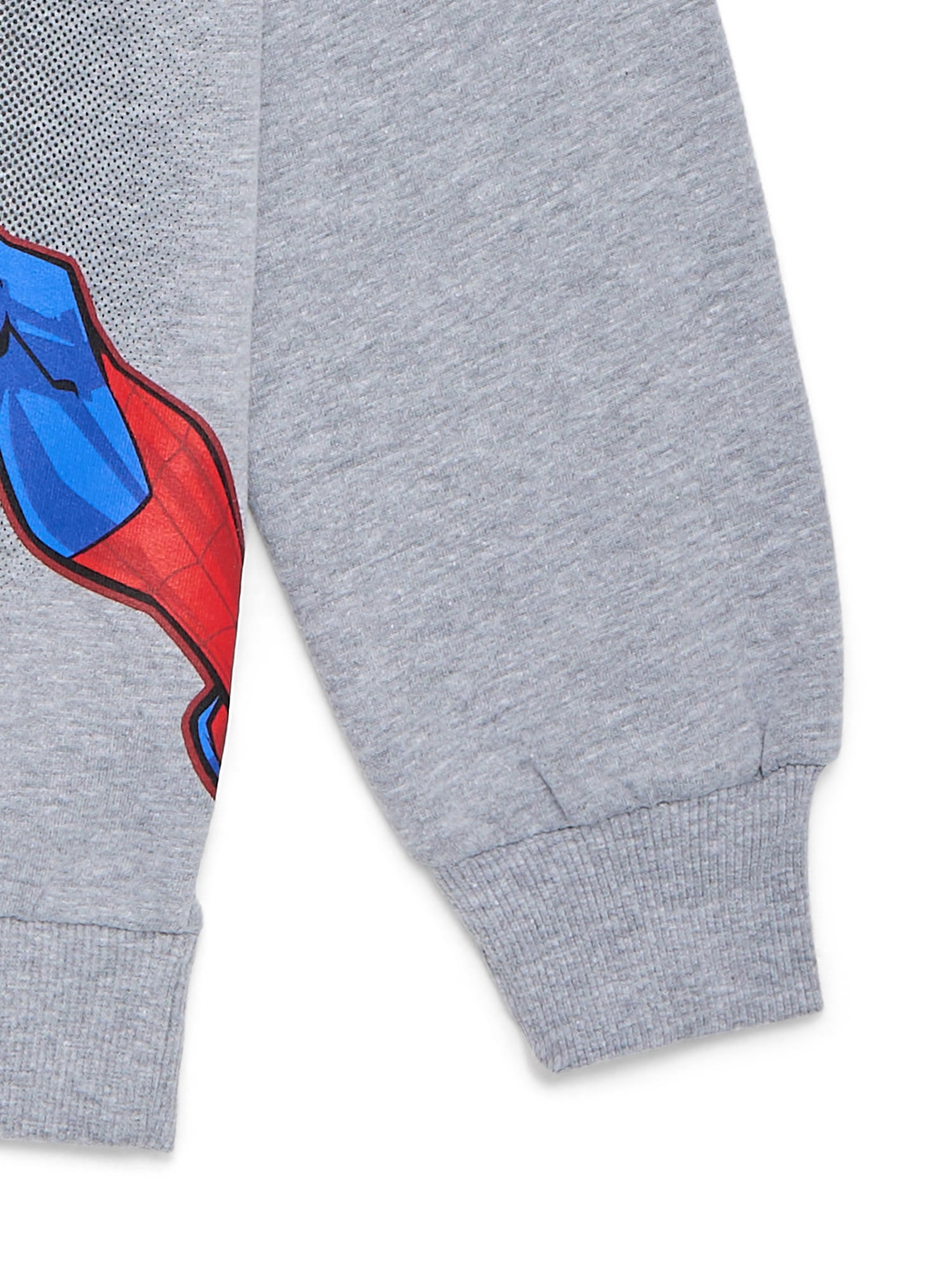 Spider-Man Kids Graphic Fleece Crewneck Sweatshirt, Sizes 4-18