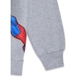 thumbnail image 5 of Spider-Man Kids Graphic Fleece Crewneck Sweatshirt, Sizes 4-18, 5 of 5