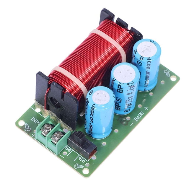Divisor de Frecuencia de Graves Soledad WEAH-85 Placa de Filtros de Audio Inductores Dobles DIY