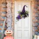 thumbnail image 4 of Xihbxyly Corona de Halloween, Diseño de Bruja, Decoración Espeluznante para El Hogar, Accesorio para Colgar En La Puerta Principal, Uso Interior y Exterior, Decoración Festiva para La Sala de Estar,, 4 of 6