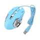 thumbnail image 2 of Ratón para juegos con cable Ratón óptico USB para computadora con retroiluminación RGB 4 DPI ajustables hasta 3600 Ratón silencioso para computadora portátil para Windows 7 8 10 XP Azul, 2 of 14