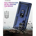 thumbnail image 6 of for S23 Ultra Case Galaxy S23 Ultra 5G Phone Case Samsung S23 Ultra Case,[ Military Grade ] Protective CaseDurable Dual-Layer with Ring Stand Cover for Samsung Galaxy S23 Ultra 5G - Blue, 6 of 12