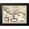 thumbnail image 2 of Jansson 14x11 Black Modern Framed Museum Art Print Titled - Guinea Africa - Jansson 1640, 2 of 5