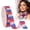 B, variant on Patriotic Ribbon Wired 1 Rolls 1.5 Inch x 5 Yards Total, Red White and Blue Ribbon, Stripe & Plaid 4th of July Ribbon for America 250th Anniversary Decor, Independence Day & Memorial Day Crafts