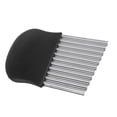thumbnail image 4 of Potato Cutter, Slicing Tool Wavy Cutter Safe To Use Stainless Steel  For Fruit For Vegetable For Kitchen For Home For Dough, 4 of 8