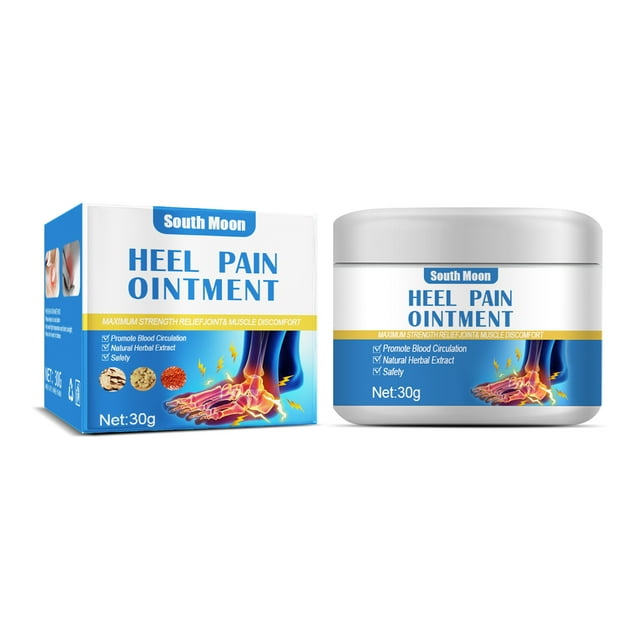 Crema para el dolor de talón, alivia el hueso del talón del dedo del pie articulado, crema de masaje para la tensión de la rigidez del dolor de espinas kaili Sencillez