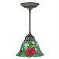 thumbnail image 2 of Meyda Tiffany - 107145 - One Light Mini Pendant - Begonia - Gyb Flame Lt Blue, 2 of 2