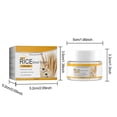 thumbnail image 4 of Crema facial de puré de arroz | Hidratante Blanqueador Reafirmante | Extracto de arroz minimizador de poros | Hidratante para pieles secas y ásperas | Cuidado de la piel nutritivo | Embalaje de la, 4 of 7