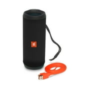 JBL Flip 4 - A full-featured waterproof portable Bluetooth speaker with surprisingly powerful sound. - Black