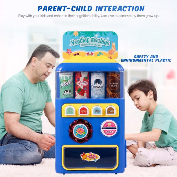 DIY Vending Machine Toys Electronic Drink Machines Kids Education