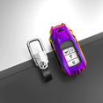 thumbnail image 3 of For Honda Key Fob Cover, for Honda Accord Civic CRV Pilot Odyssey Special Metal Full Cover with Keychain, 3 of 8
