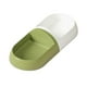 thumbnail image 5 of Tazón doble jinwen para gatos comedero desmontable blanco y verde, 5 of 8