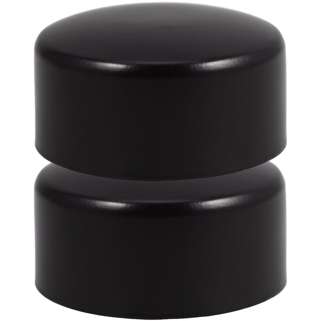 Shisuyan 2 Pcs Embouts de Main Courante en Acier Inoxydable Capuchon Protecteur Rond Accessoires pour Rampe d'Escalier Chaîne Pont de Clôture