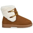 thumbnail image 2 of Gaahuu faux suede water resistant berber trim hiker boot, 2 of 5