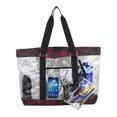 thumbnail image 5 of Eastsport Supreme Deluxe Clear Tote with Wristlet, Red Camo, 5 of 6