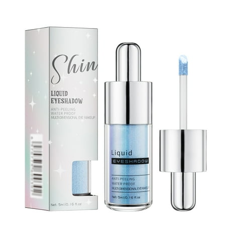 HHBEAUTY Liquid Metallic Eyeshadow, Gel Formula, Multi-Dimensional Finish For Bold Eye Looks, One-Swipe Coverage, Vegan & Cruelty-Free, Blue