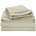 thumbnail image 1 of Ensemble de Draps Solides en Coton Égyptien 1000 Thread Count Olympique Grand-Sage, 1 of 5